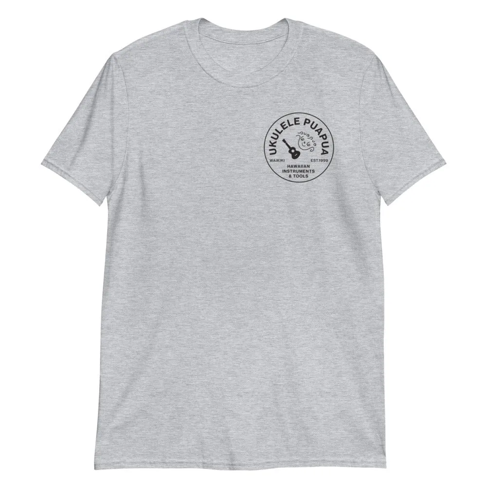 ウクレレぷあぷあ オリジナル Tシャツ半袖 両面プリント（男女兼用）