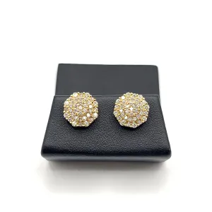 10KT DIAMOND EARRINGS