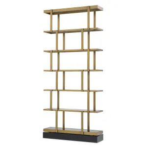 114425 - Cabinet Nesto brushed brass finish