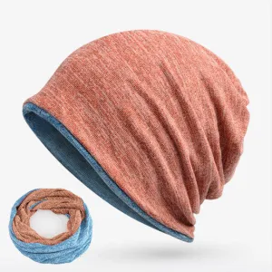 2017 New Beanies Collar Scarf Hats for Men - 7 Colour