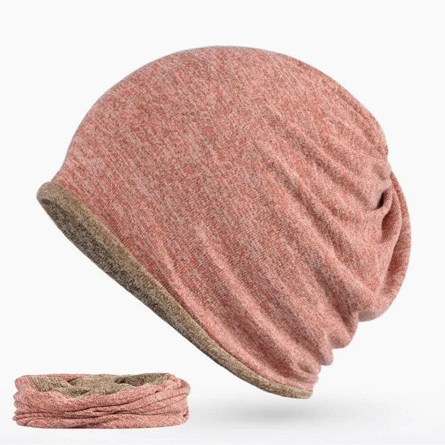 2017 New Beanies Collar Scarf Hats for Men - 7 Colour