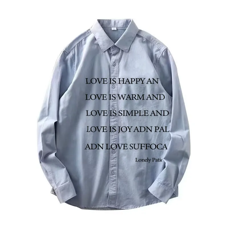 3endlesss. Melancholy Trend Letters ”LOVE IS ？！“ Retro Shirt