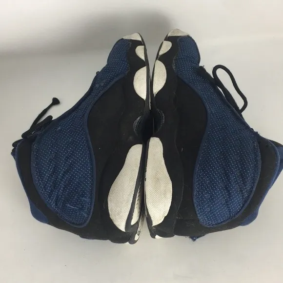 Air Jordan Boys 13 Retro PS Navy Size 4 Youth Color Black/Navy Blue