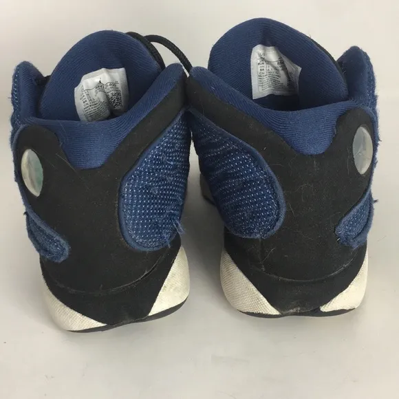 Air Jordan Boys 13 Retro PS Navy Size 4 Youth Color Black/Navy Blue