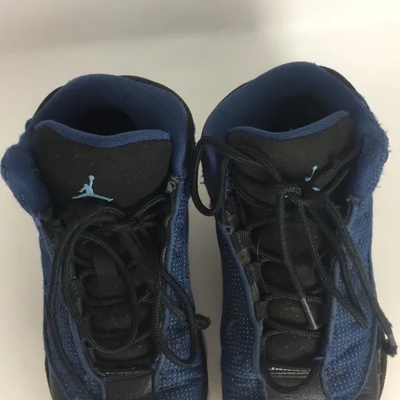Air Jordan Boys 13 Retro PS Navy Size 4 Youth Color Black/Navy Blue