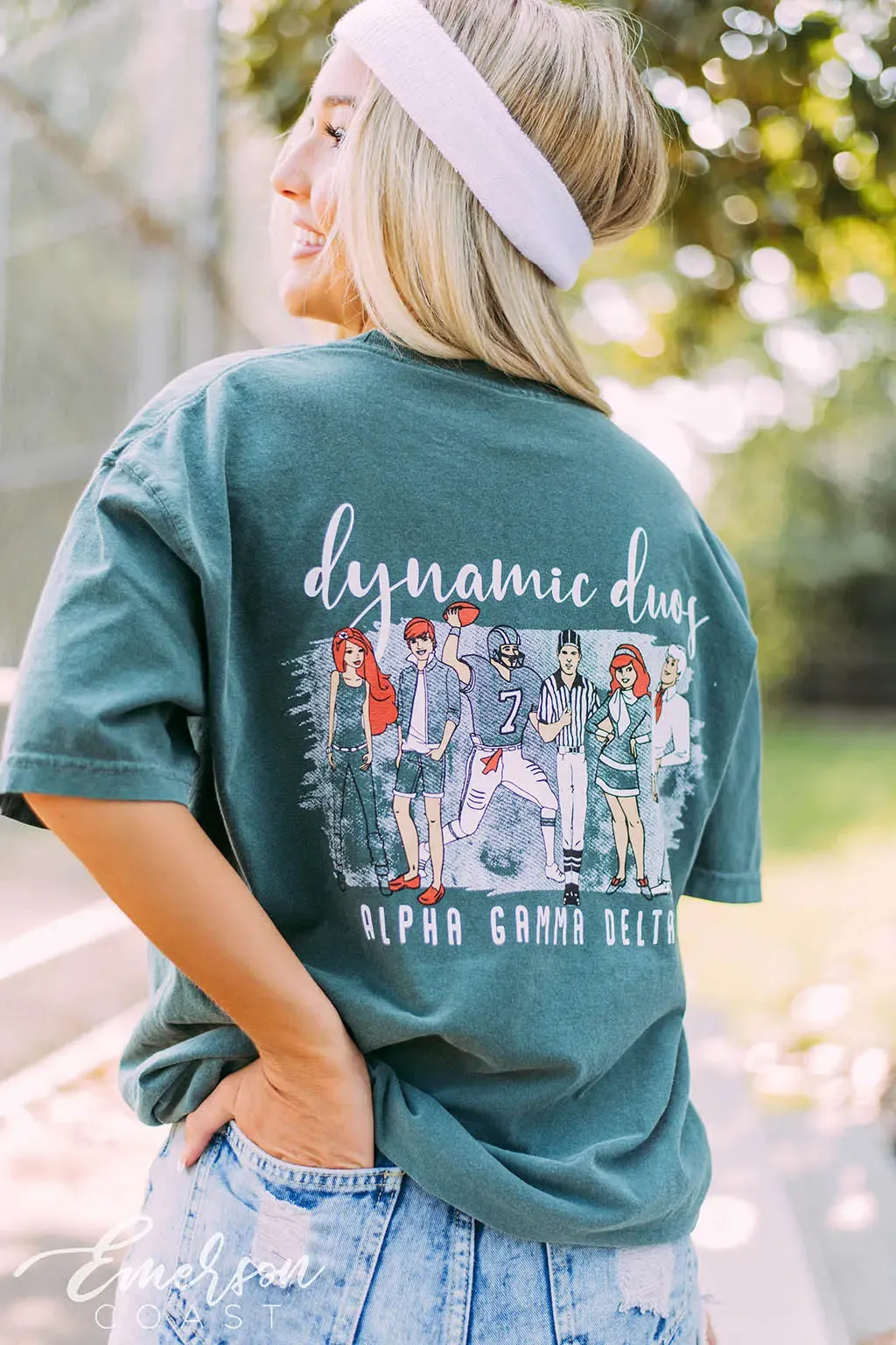 Alpha Gam Dynamic Duos Function Tee