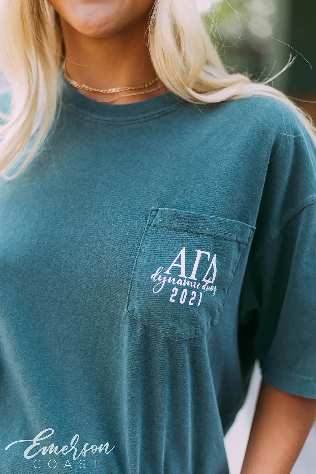 Alpha Gam Dynamic Duos Function Tee