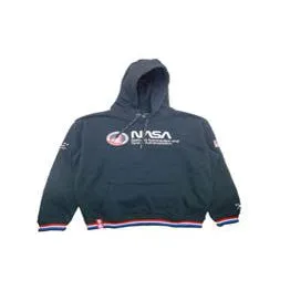 Alpha Nasa Retro Hoodie -Black