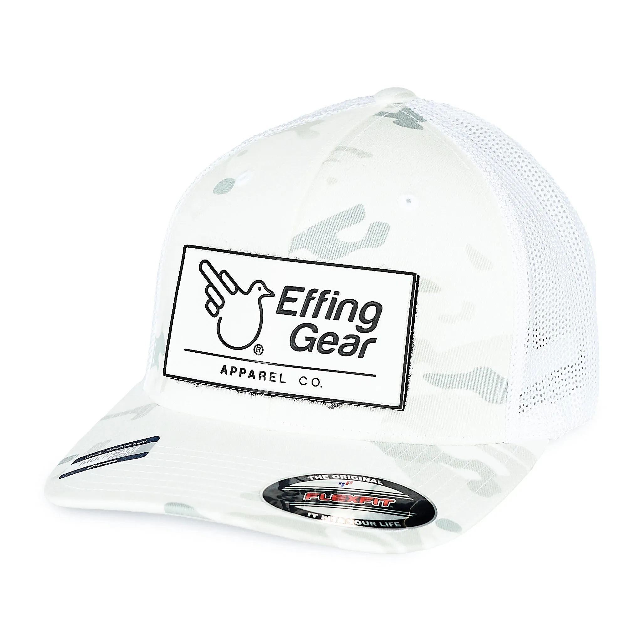 Alpine Rectangular Patch Flexy Fitted Trucker