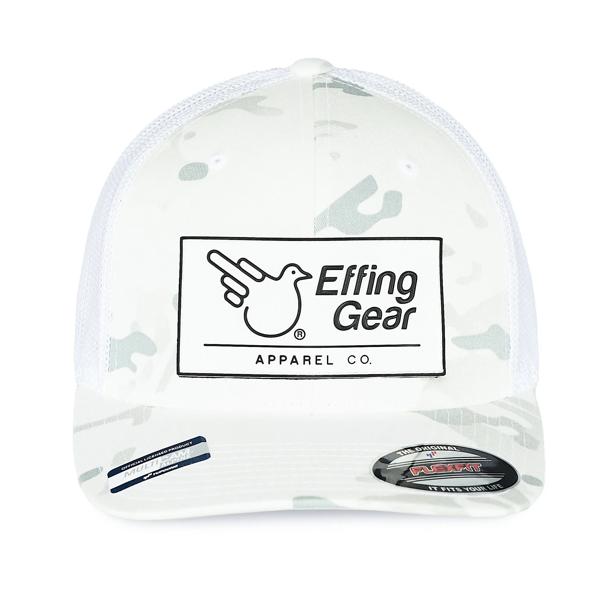 Alpine Rectangular Patch Flexy Fitted Trucker