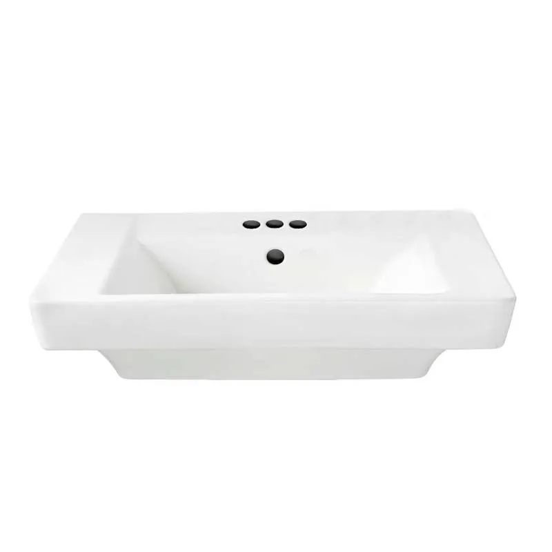 American Standard 0641.004.020 Boulevard 5" Pedestal Sink Basin in White