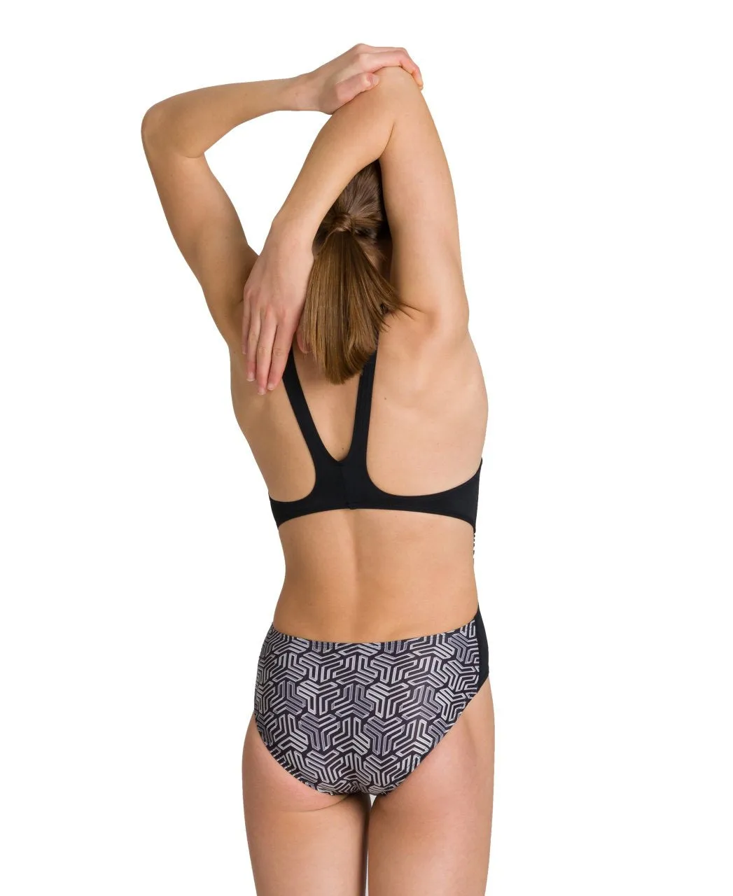 Arena Girls Sports Swimsuit Kikko - Black