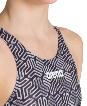 Arena Girls Sports Swimsuit Kikko - Black