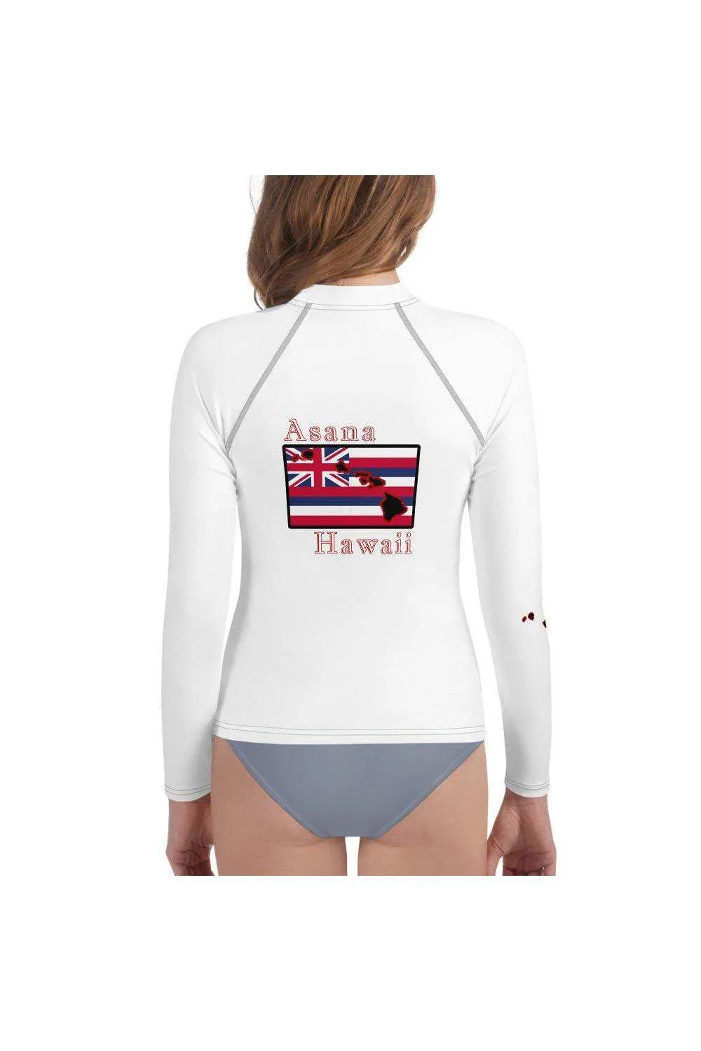 Asana Hawaii Girls Rash Guard