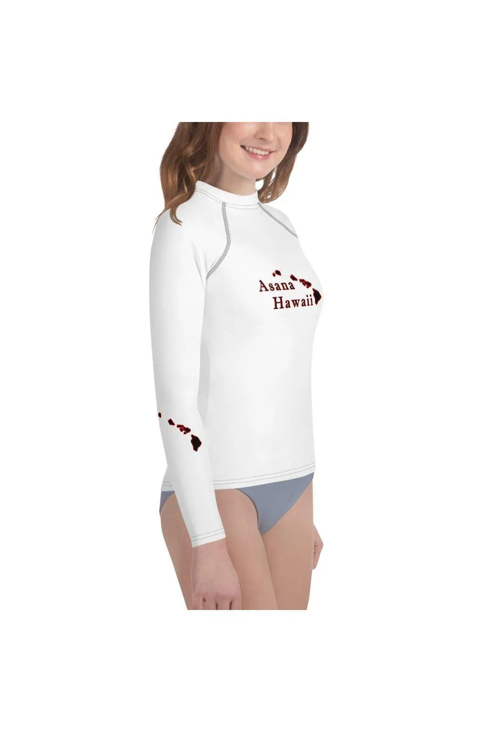 Asana Hawaii Girls Rash Guard
