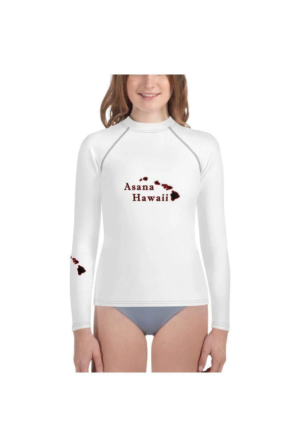 Asana Hawaii Girls Rash Guard