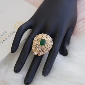 Badami Zircon Finger Ring