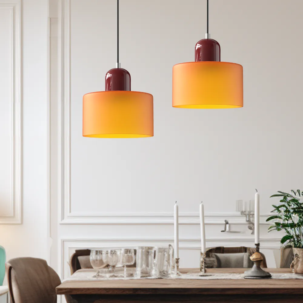 Bauhaus Creative Glass Pendant Light – A Statement of Sophisticated Design
