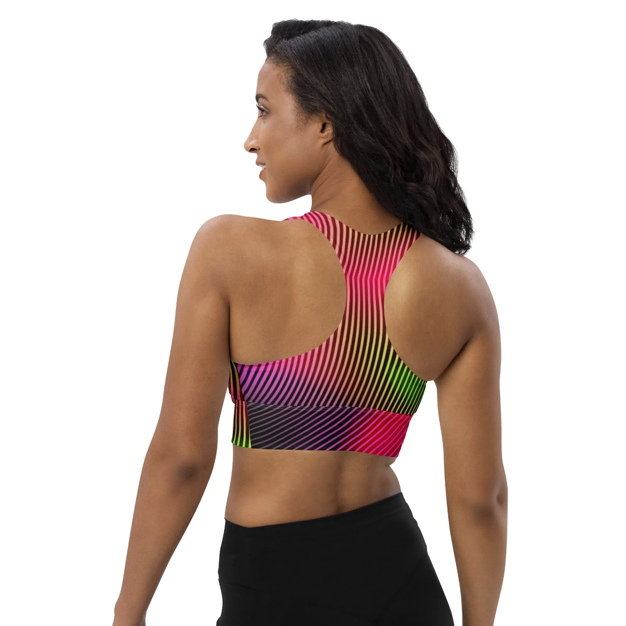 Be Extra! Slay Queen Longline Sports Bra