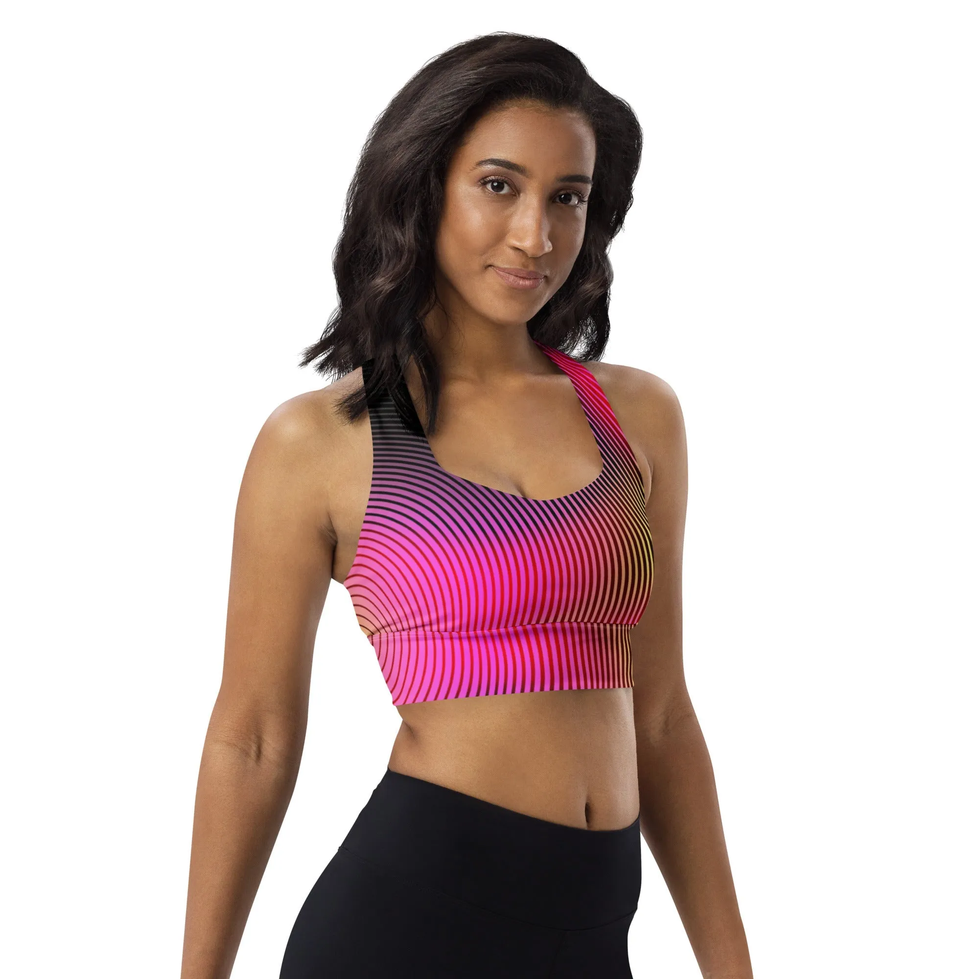 Be Extra! Slay Queen Longline Sports Bra