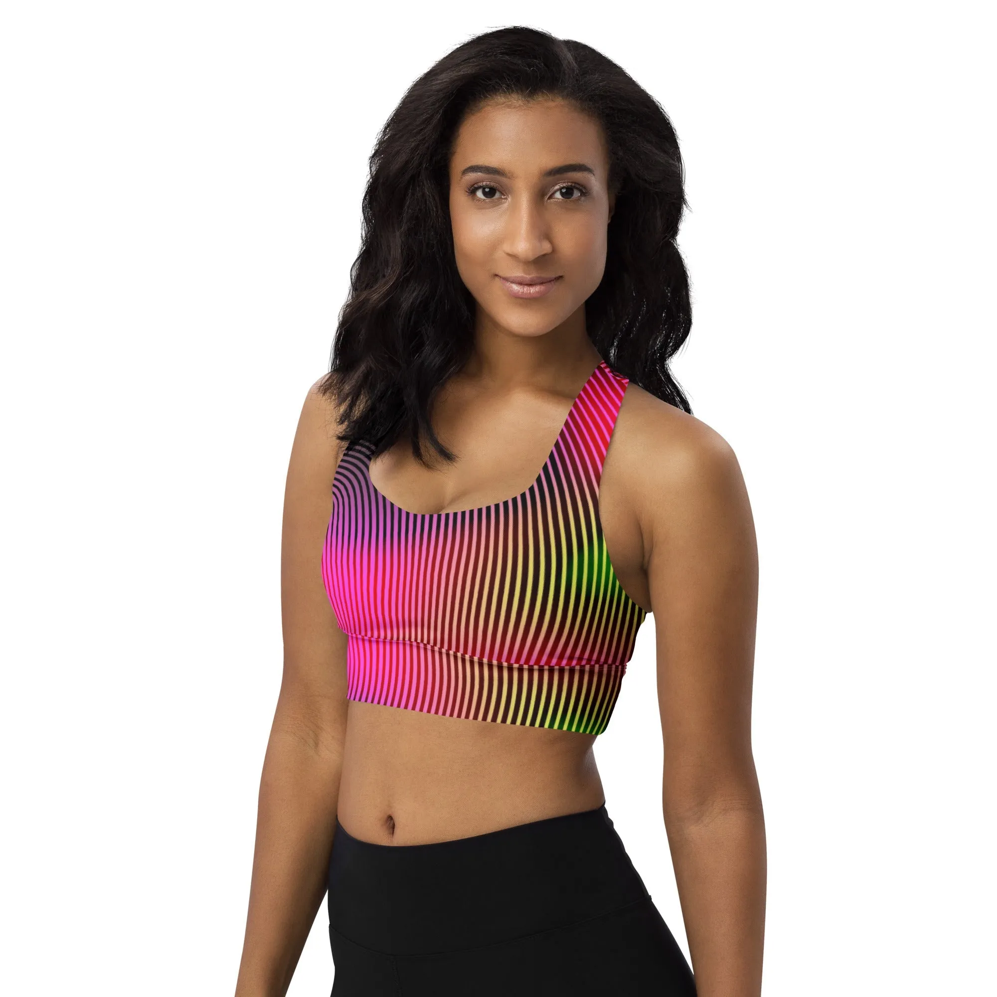 Be Extra! Slay Queen Longline Sports Bra