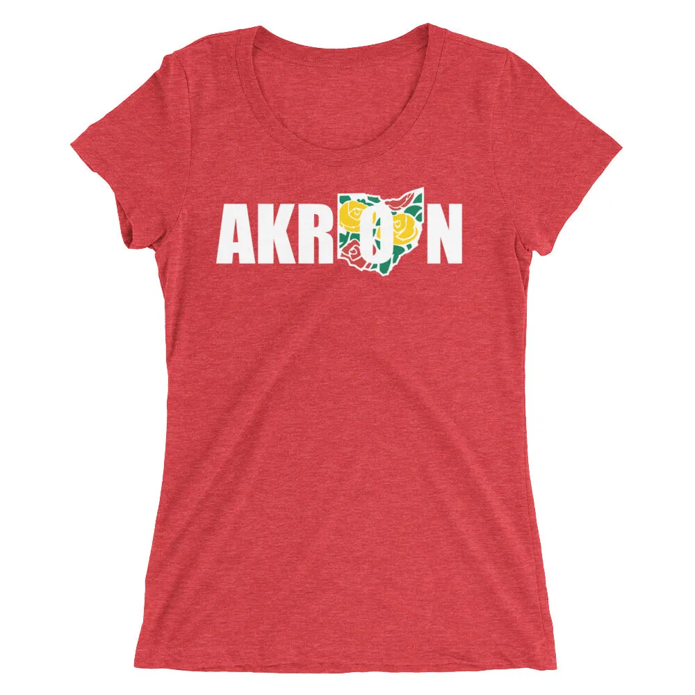 Beautiful Akron 2 Ladies' short sleeve t-shirt