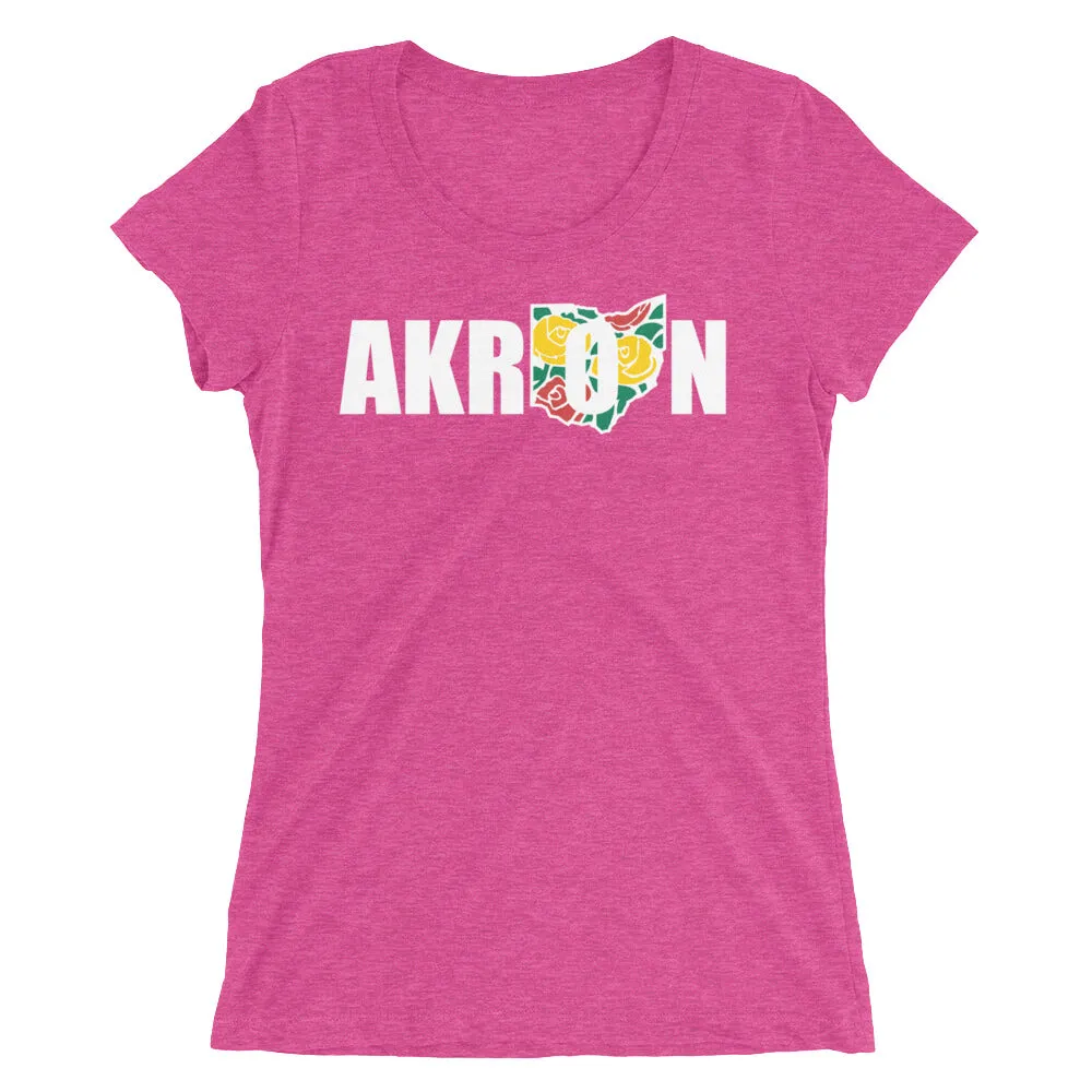 Beautiful Akron 2 Ladies' short sleeve t-shirt