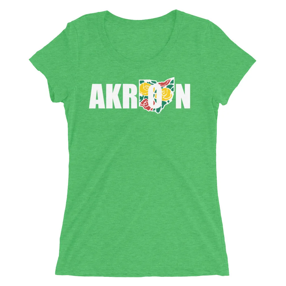 Beautiful Akron 2 Ladies' short sleeve t-shirt