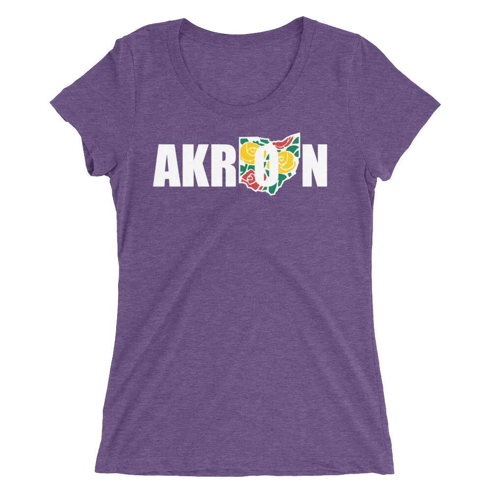 Beautiful Akron 2 Ladies' short sleeve t-shirt