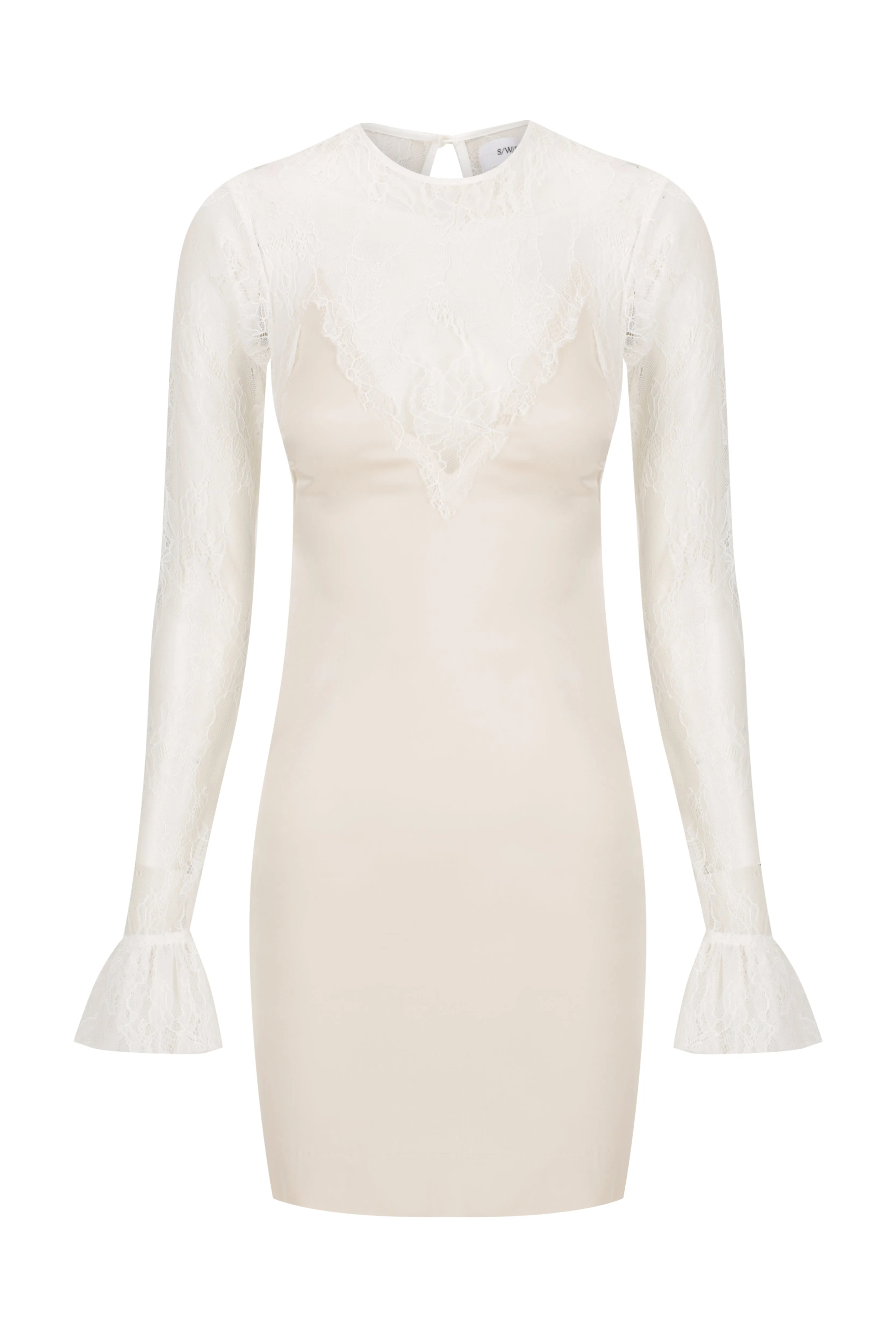 Bell Sleeve Lace Mini