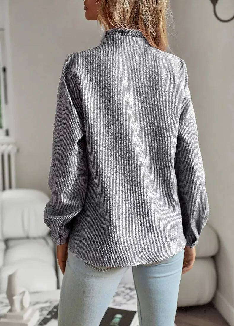 Belle - Sophisticated Polo Blouse