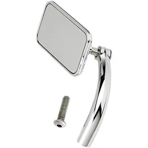 Biltwell (UM-REC-HD-CP) Rectangle Perch Mount Mirror For H-D-Chrome