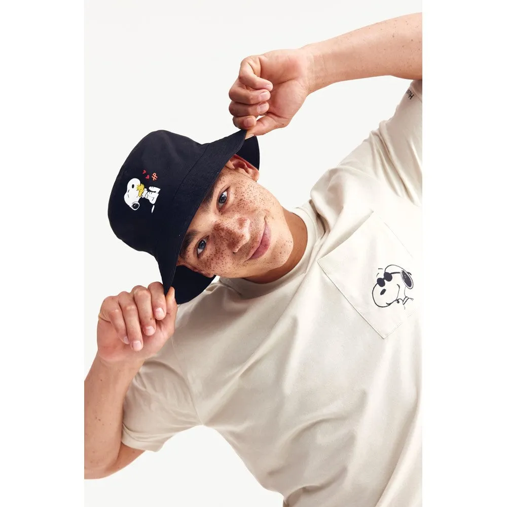Black Snoopy Bucket Hat