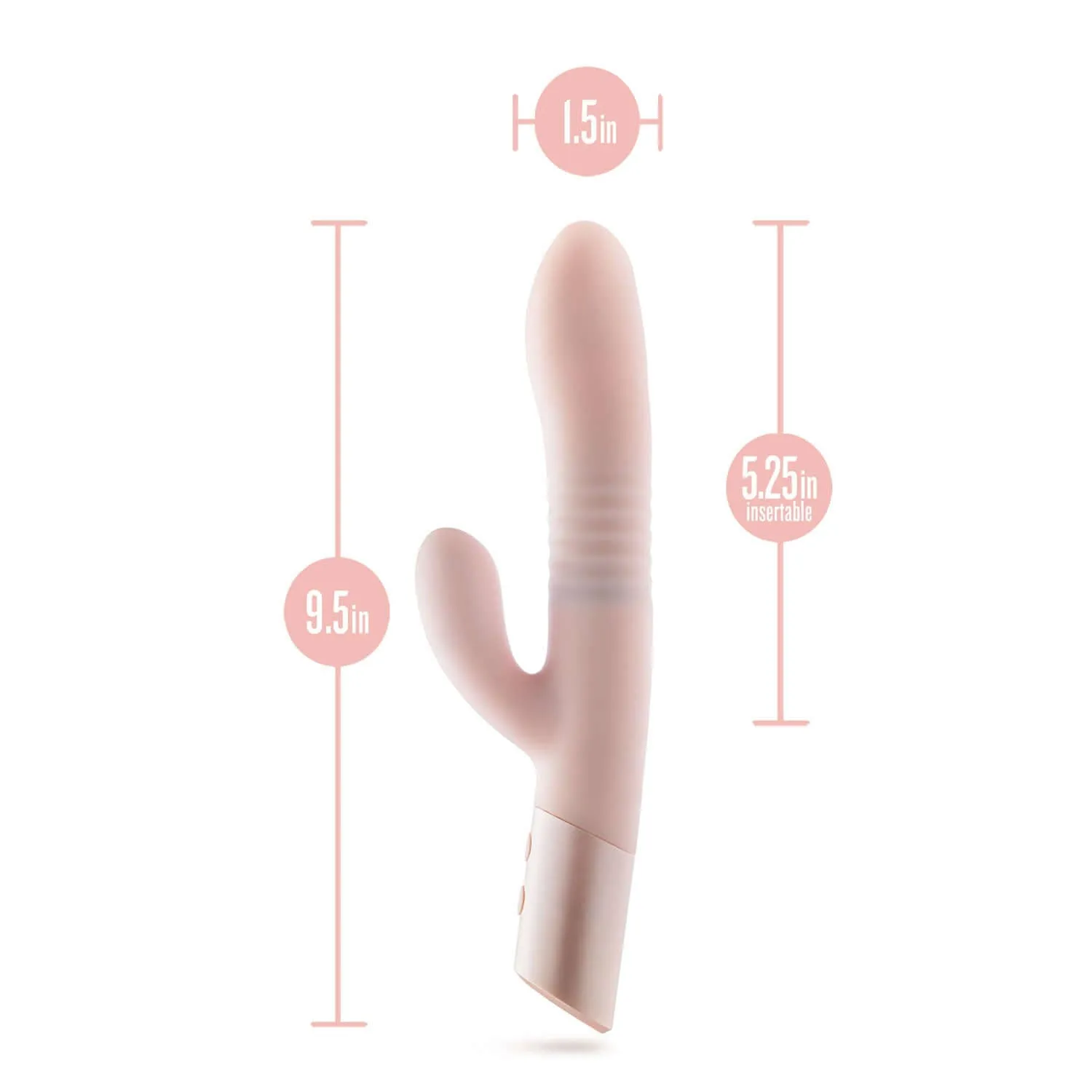 Blush - Fraya Rabbit Massager - Pink