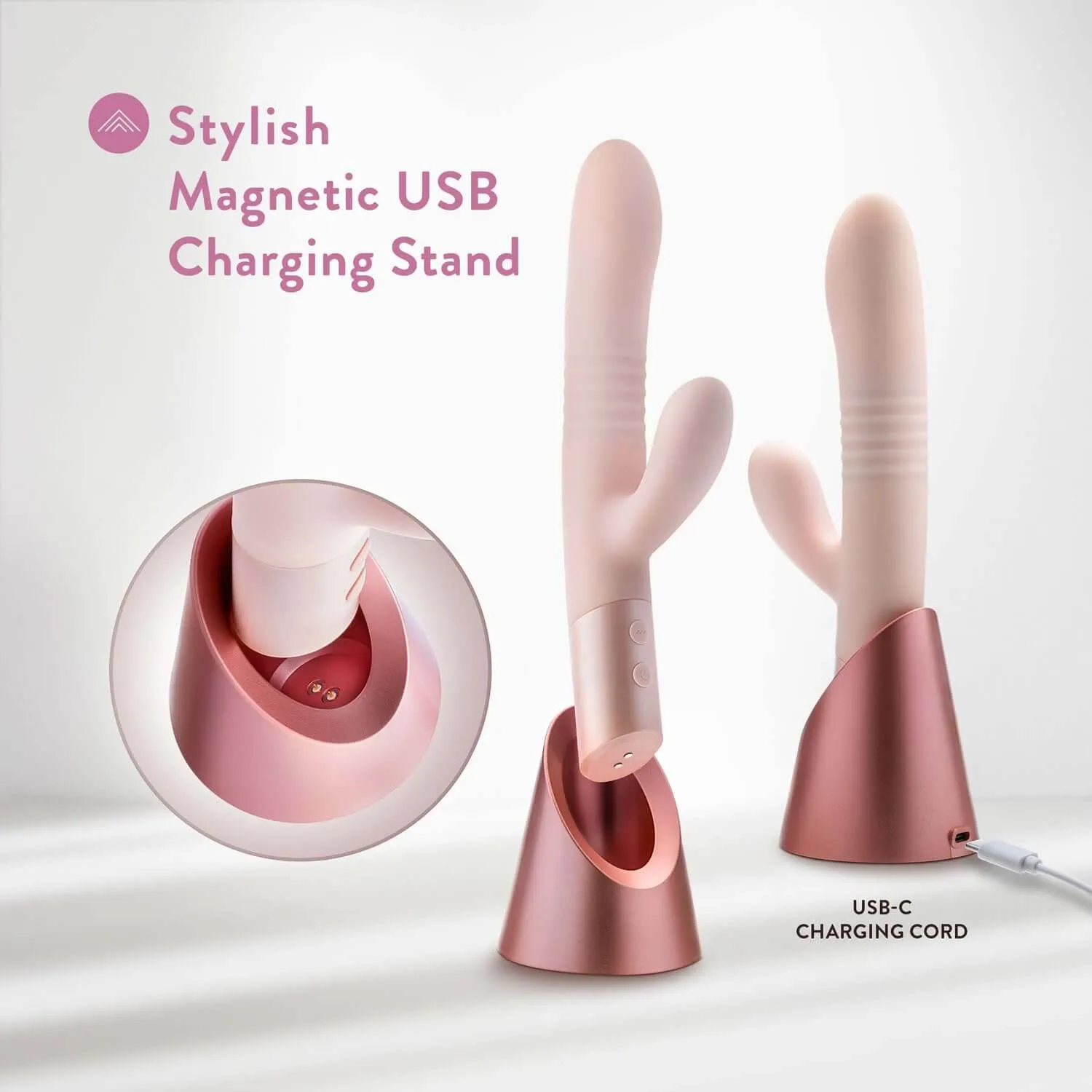 Blush - Fraya Rabbit Massager - Pink