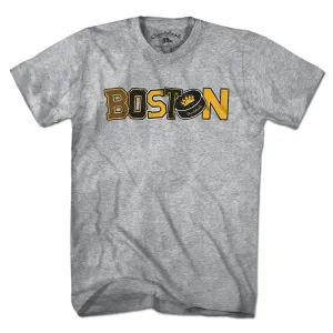 Boston Hockey Black & Gold Pride T-Shirt