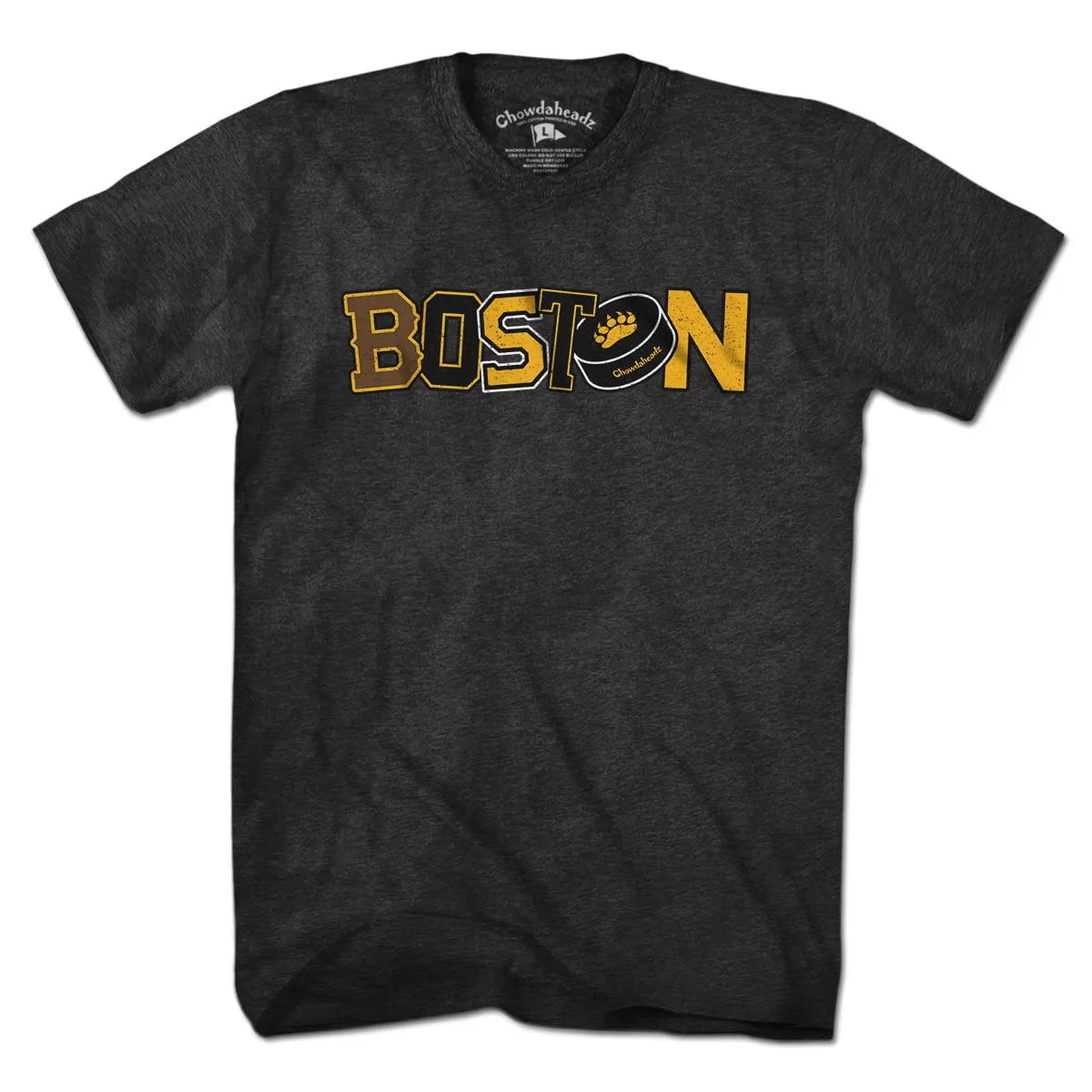 Boston Hockey Black & Gold Pride T-Shirt