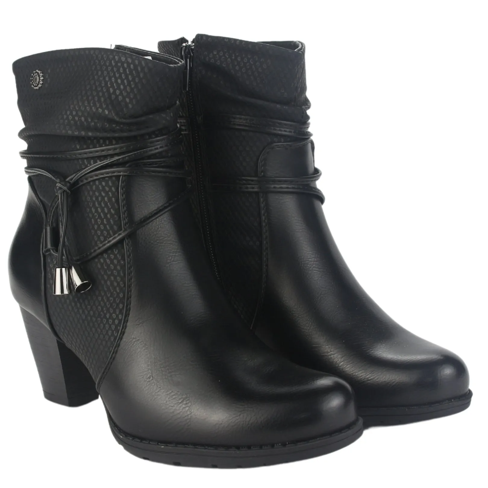 Botin Chalada Mujer Ceta-20 Negro Casual