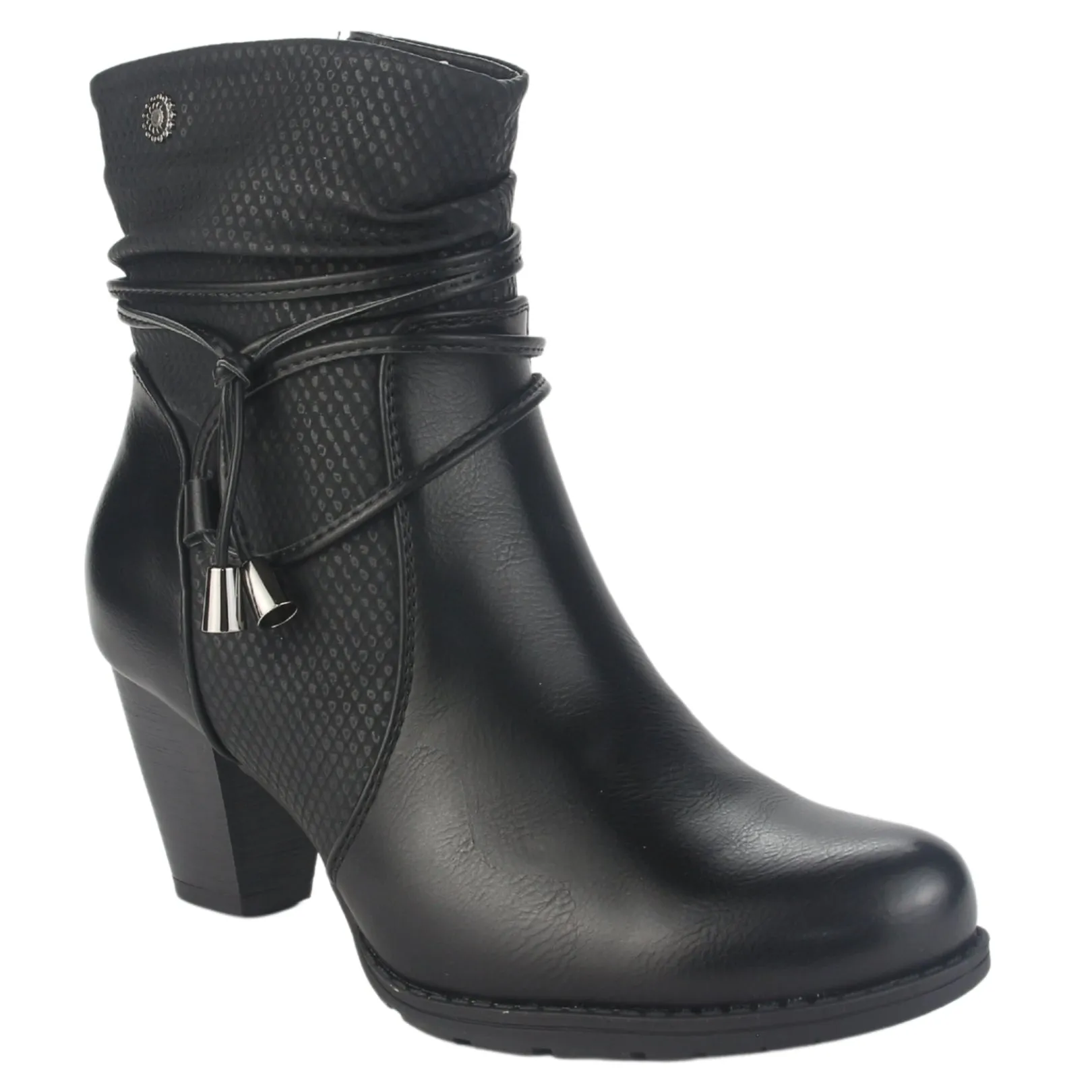 Botin Chalada Mujer Ceta-20 Negro Casual