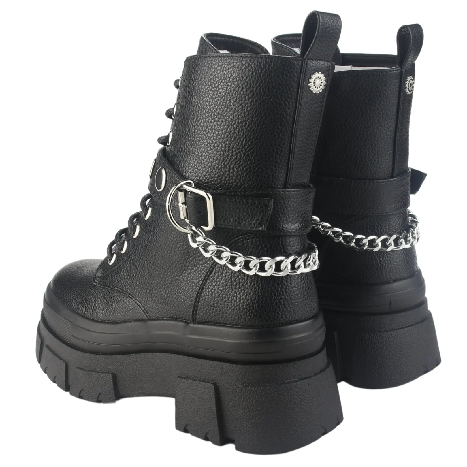 Botin Chalada Mujer Fley-3 Negro Casual