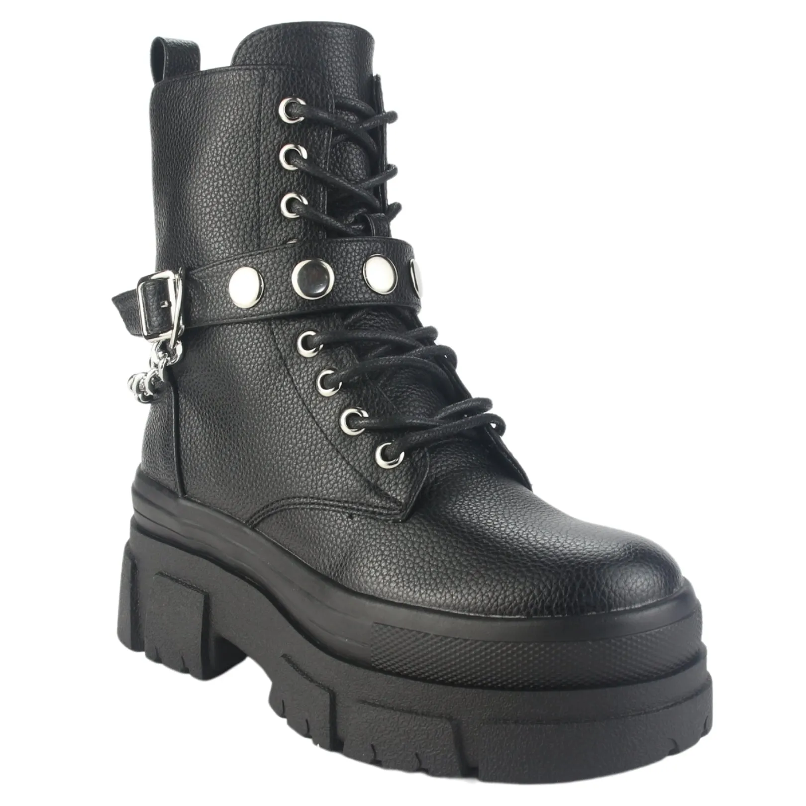 Botin Chalada Mujer Fley-3 Negro Casual