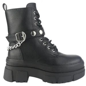 Botin Chalada Mujer Fley-3 Negro Casual