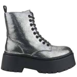 Botin Chalada Mujer Rust-22 Plateado Casual