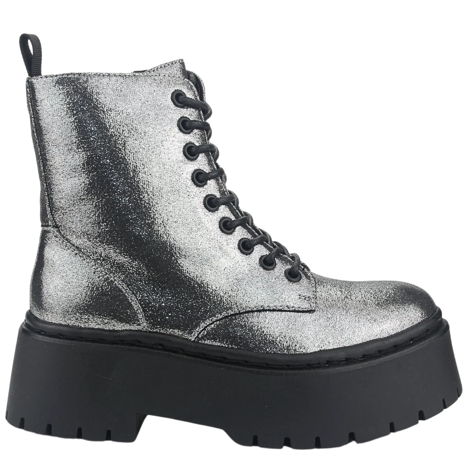 Botin Chalada Mujer Rust-22 Plateado Casual