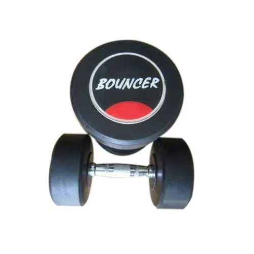 Bouncer Rubber Dumbbells 7.5 Kg Pair | Set of 7.5Kg x 2Pcs =15Kg