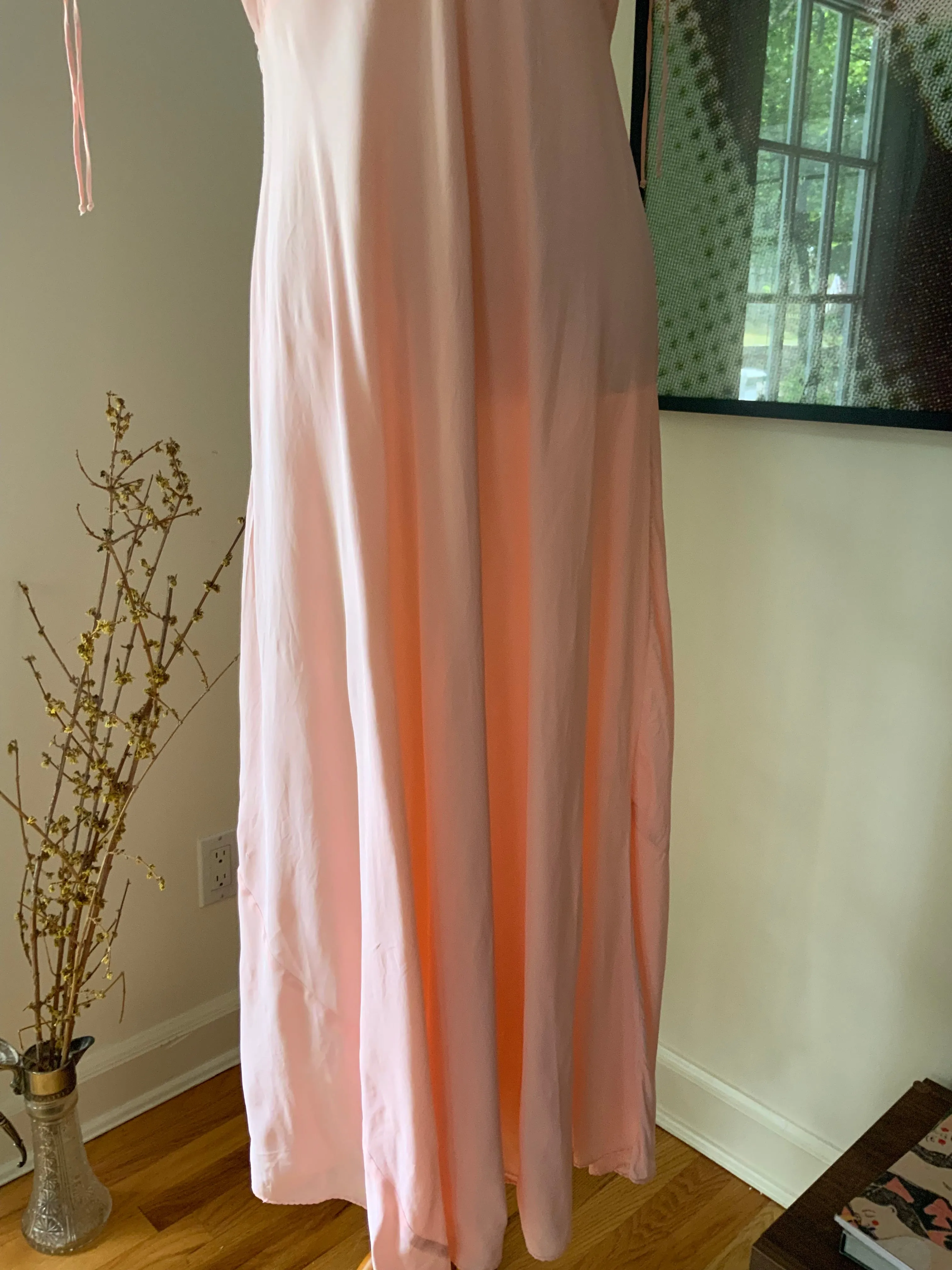 Bridal Nightgown Pink - 50s - 50AF