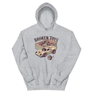 Broken Toys Sports Car Unisex Hoodie