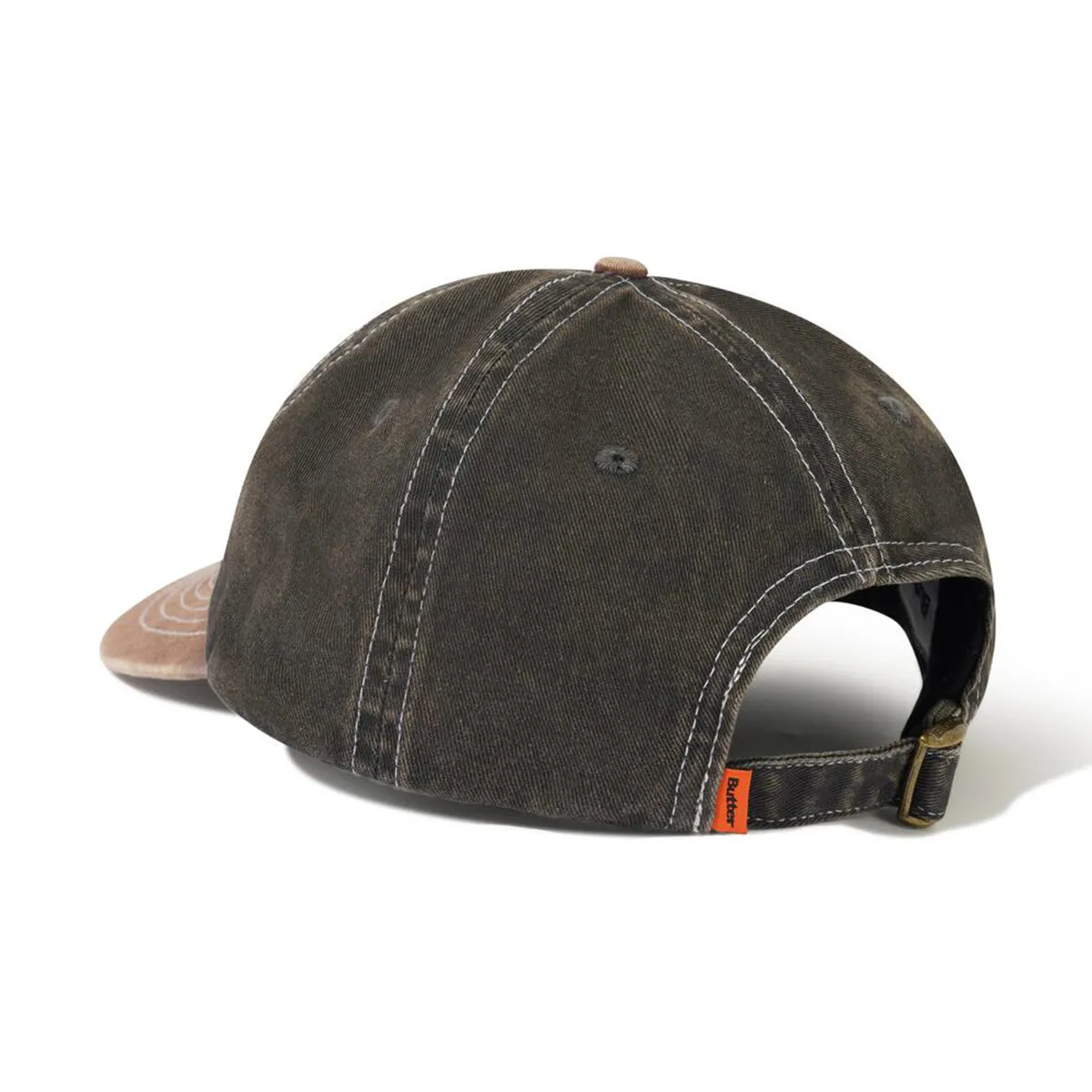 Butter Goods - Art 6 Panel Cap Charcoal/Redwood
