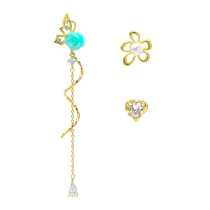 Butterfly In My Dream Earrings Set