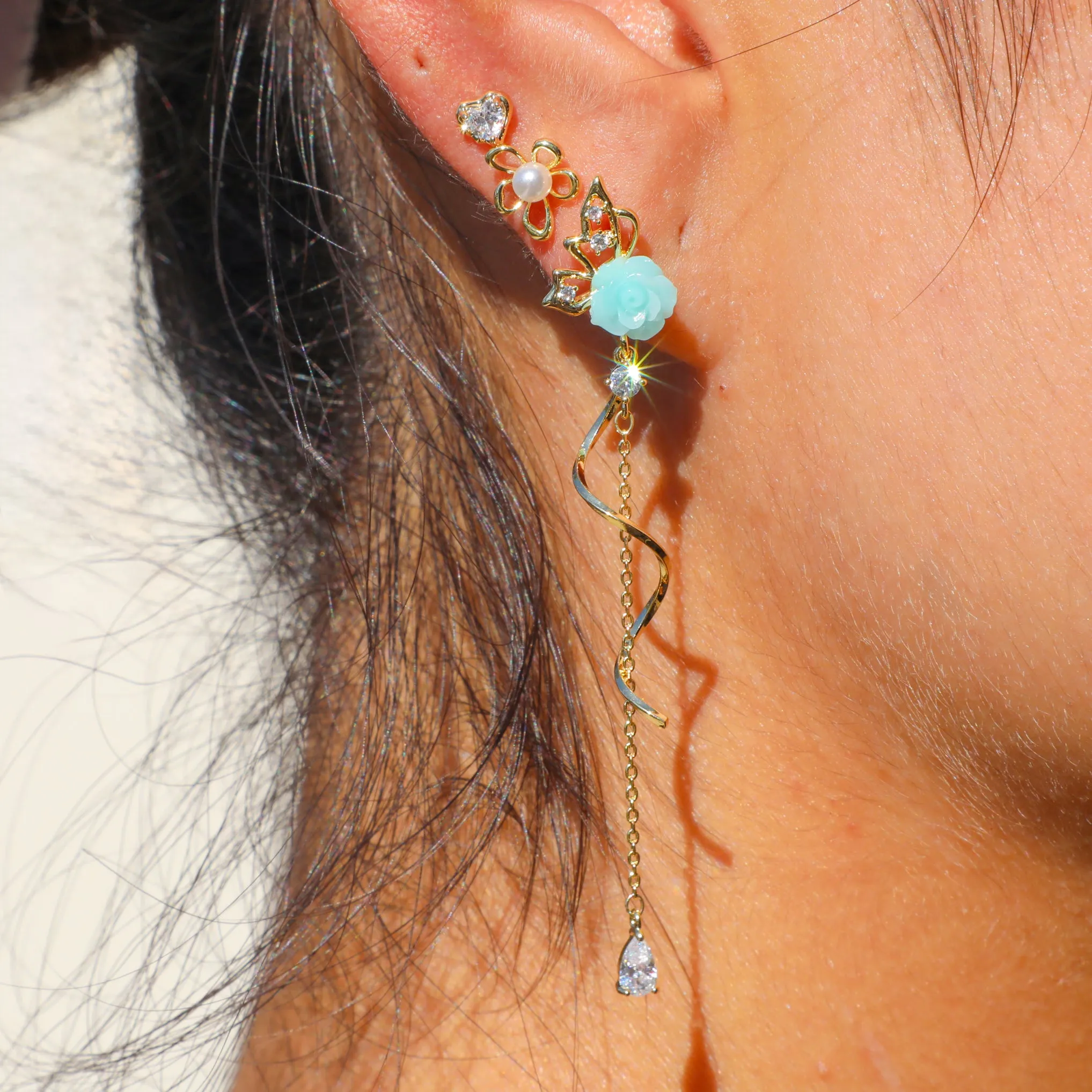 Butterfly In My Dream Earrings Set